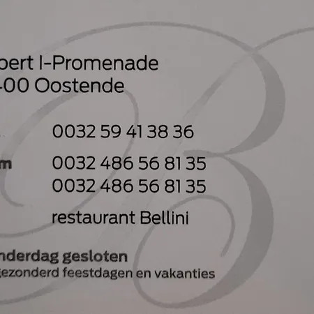 The * Ostende